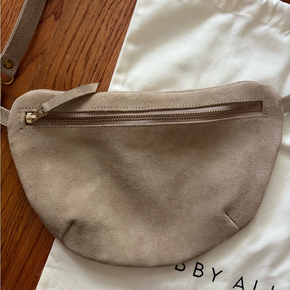 Abby Alley The Midi Sling Sand Suede